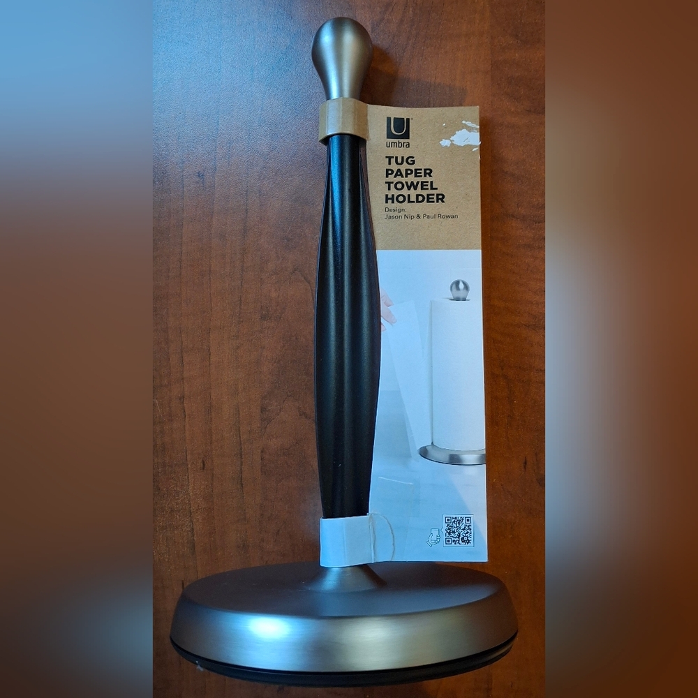 Umbra 330746-582 Stand Up Paper Towel Holder & Dish Drying Mat 330720-149